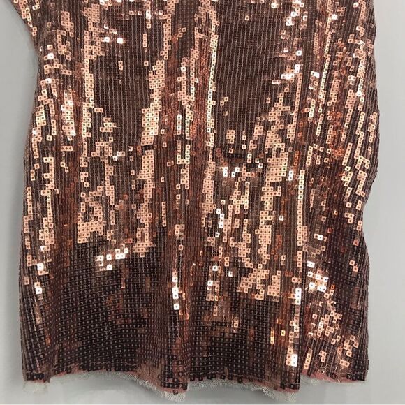 Intimately Free People Rose Gold Sequin Party Tank - Picture 6 of 11